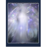 blue crystal angel photo cut outs