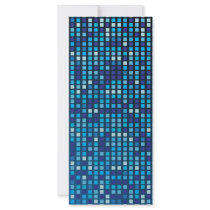 Blue Cubes Custom Rack Cards