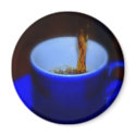 Blue Cup 2 magnets by Sharons_Shop Blue Cup 2 magnets