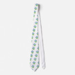 Blue cupcake custom tie