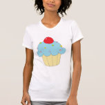 Blue Cupcake Tshirts