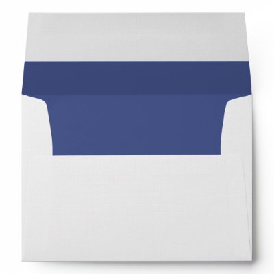 Blue Custom Envelope