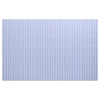 Blue Cuteout Pattern Fabric