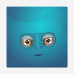 Blue Cutie Bubble canvas canvas prints