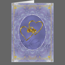 Blue Dahlia - Thank You cards