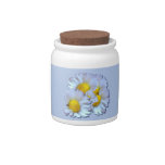 Blue Daisies Candy Dish