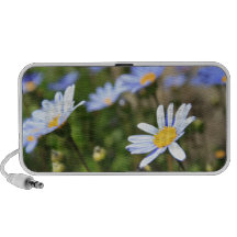 Blue daisies doodle speaker