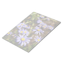 Blue Daisies Lined or Unlined Notepad notepads