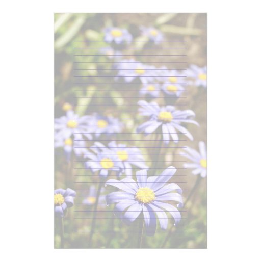 Daisy Stationery, Custom Daisy Stationary