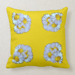 Blue Daisies Pillows