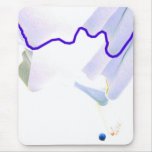 Blue Dance Mouse Pads