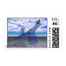 Blue Dancer Stamp