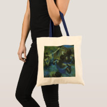 Blue Dancers by Edgar Degas Canvas Bag