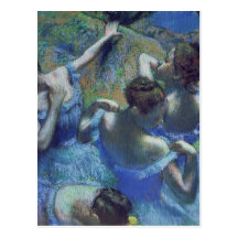 Blue Dancers, c.1899 Post Card