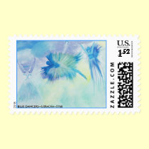 BLUE DANCERS~S.BRA... postage