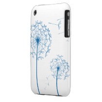blue dandelion Case-mate Iphone 4 Cases casemate cases