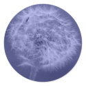Blue Dandelion Sticker