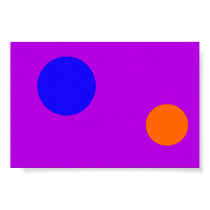 Blue, Dark Violet, Dark Orange posters