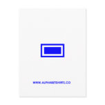 Blue Dash Postcards