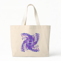 Blue Decorative Patterns: Vector Drawing bags by spiritswitchboard Blue Decorative Patterns: Vector Drawing bags