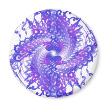 Blue Decorative Patterns: Vector Drawing magnets by spiritswitchboard Blue Decorative Patterns: Vector Drawing magnets