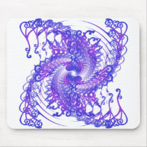 Blue Decorative Patterns: Vector Drawing mousepads by spiritswitchboard Blue Decorative Patterns: Vector Drawing mousepads