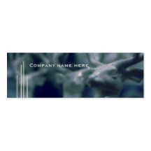 Blue deer business cards