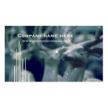 Blue deer business cards