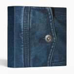Blue Denim 3 Ring Binder