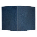 Blue Denim binders