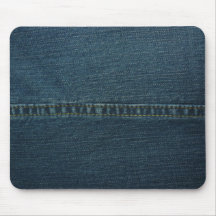 Blue Denim Mousepad