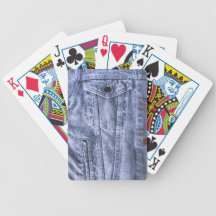 Blue Denim ~ Playing Cards
