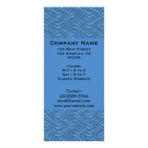 blue design rack cards by DonnaGraysonAbstract blue design rack cards
