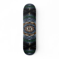 Blue Design Skateboard