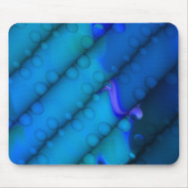 Blue Dew Drops Mousepad by naturespaintbox Blue Dew Drops Mousepad