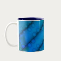 Blue Dew Drops Mug