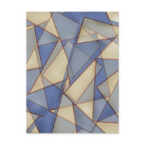 Blue Diamond Abstract