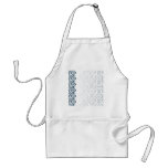 Blue Diamond Center Flower Aprons
