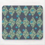 Blue Diamond Orbit Mouse Pads