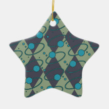 Blue Diamond Orbitz Ornament