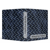 Blue Diamond Plate Business Binder by ZazzleBinders Blue Diamond Plate Business Binder