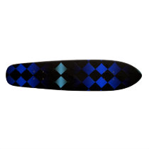 Blue Diamond Custom Skateboard