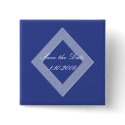 Blue Diamond Wedding Invitation buttons by MissMissyLue Blue Diamond Wedding Invitation buttons
