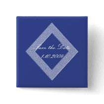 Blue Diamond Wedding Invitation buttons by MissMissyLue Blue Diamond Wedding Invitation buttons