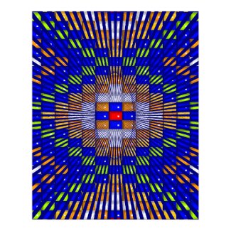 'Blue Diamonds' zazzle_print