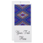 'Blue Diamonds' Personalized Rack Card