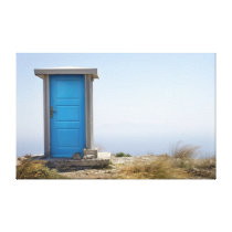Blue Dimension Stretched Canvas Prints