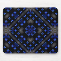 Blue Dimensions Pattern Mousepad
