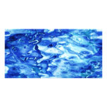 blue_dimple_glass photo greeting card