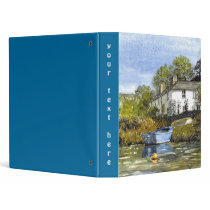 'Blue Dinghy' Binder by picklelillysdad 'Blue Dinghy' Binder